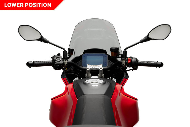Touring Screen Light Smoke For Moto Guzzi V100 Mandello / S 2023-Current