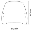 Trafic Screen Light Smoke For Keeway Hurricane 50 2021-Current