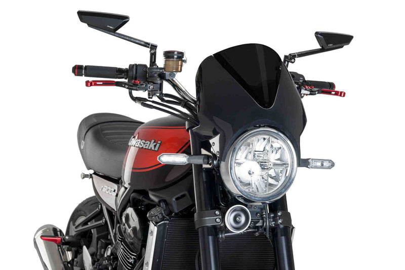 Vision Screen Black Fairing / Dark Smoke Screen For Kawasaki Z 900 RS 2017-Current