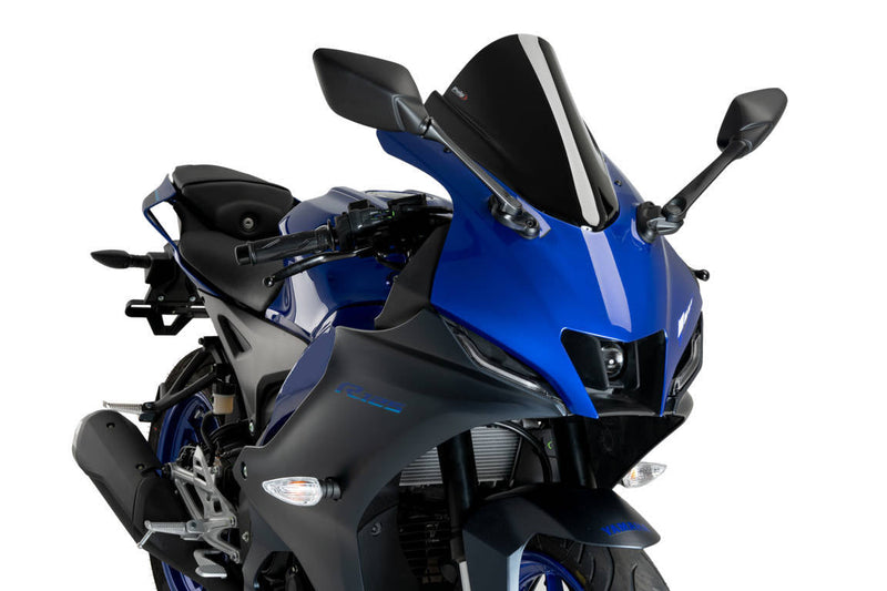 Z-Racing Screen Black (Opaque) For Yamaha YZF-R125 2023-Current