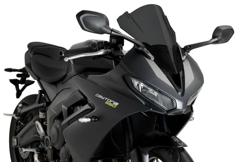 Z-Racing Screen Black For Triumph Daytona 660 2024-Current