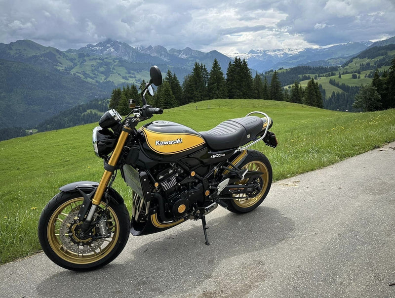 Belly Pan Candy Green/Metallic Yellow For Kawasaki Z 900 RS 2024-Current