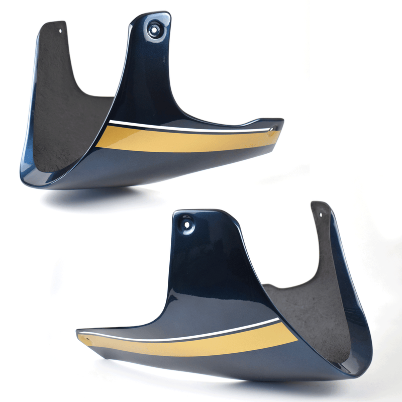 Belly Pan Candytone Blue/Gold/White For Kawasaki Z 900 RS 2022-2023