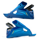 Belly Pan Decals Blue & Yellow Set For Yamaha XSR 900 2022>Current