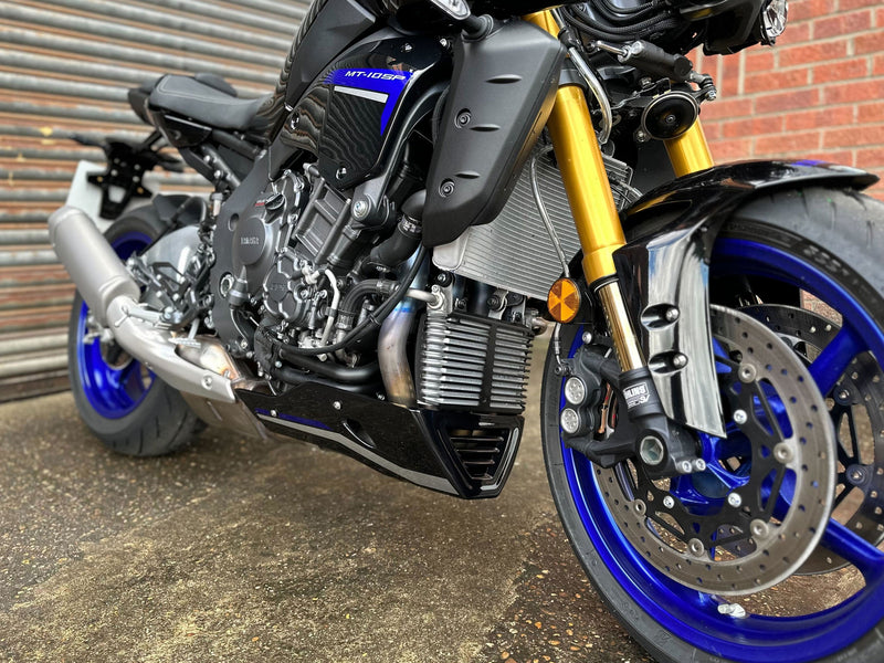 Belly Pan Icon Blue For Yamaha MT-10 2016-Current