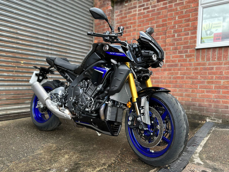 Belly Pan Icon Blue For Yamaha MT-10 2016-Current