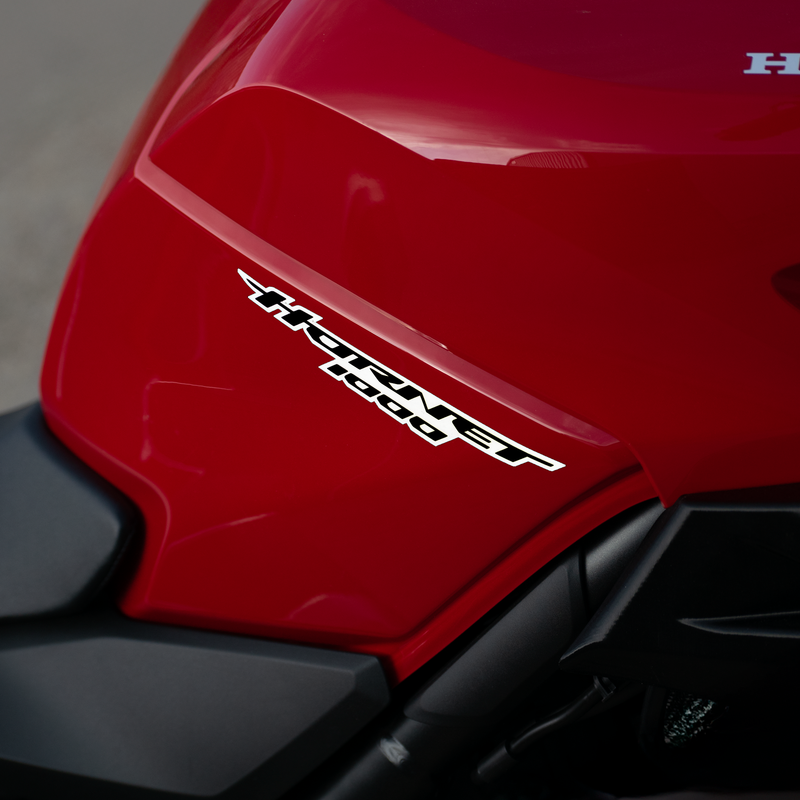 Decals Black & White For Honda CB 1000 Hornet Logo Set Of 4