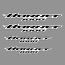 Decals Black & White For Honda CB 1000 Hornet Logo Set Of 4