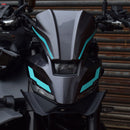 Decals For Midnight Cyan Headlight Decal For Yamaha MT-09 2024-Current