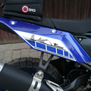 Pyramid Decals Rear Side Panel Graphic Blue For Yamaha Tenere 700 2019