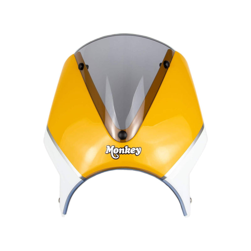 Fly Screen Banana Yellow/Ross White For Honda Monkey 125 2018-2020