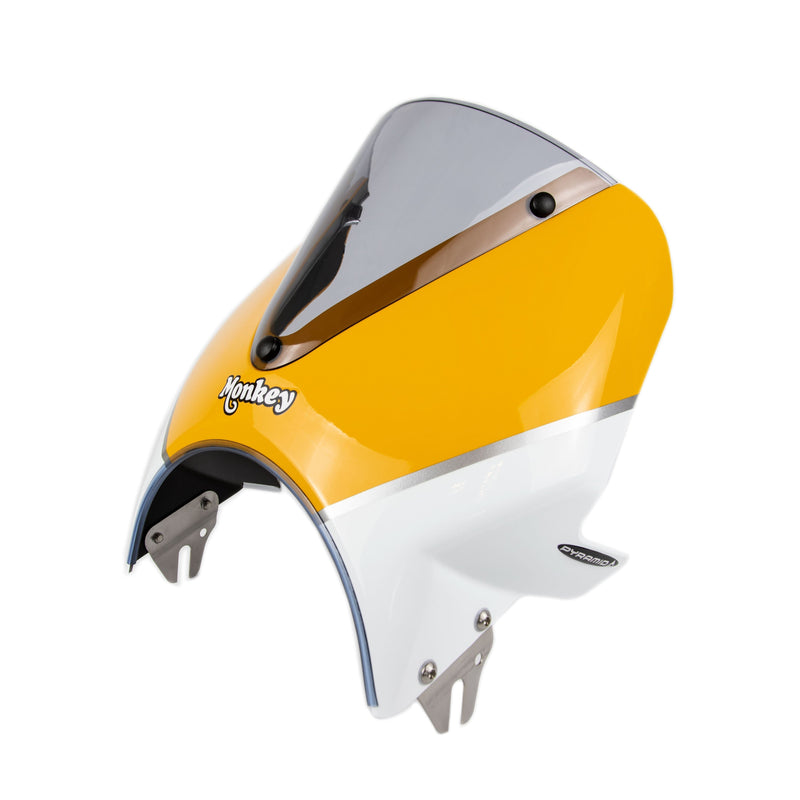 Fly Screen Banana Yellow/Ross White For Honda Monkey 125 2018-2020