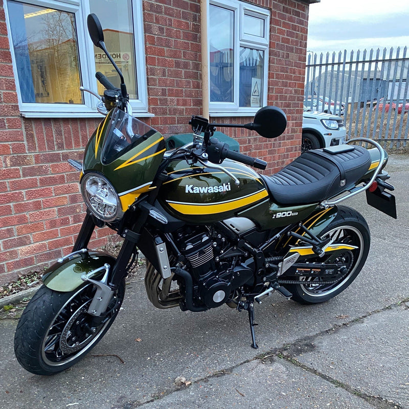 Fly Screen Candy Green/Metallic Yellow For Kawasaki Z 900 RS 2024-Current