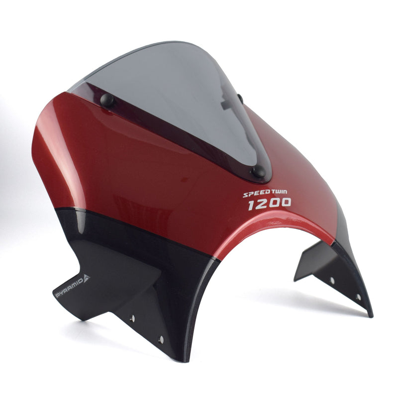 Fly Screen For Triumph Speed Twin 1200 2024-Current Carnival Red & Storm Grey