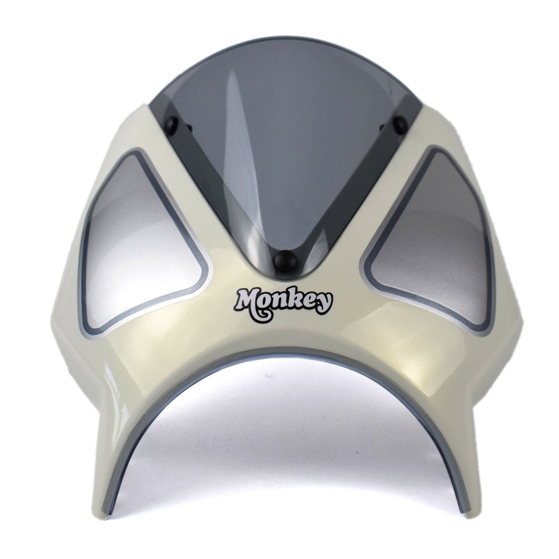 Fly Screen Cream/White For Honda Monkey 125 2022-Current