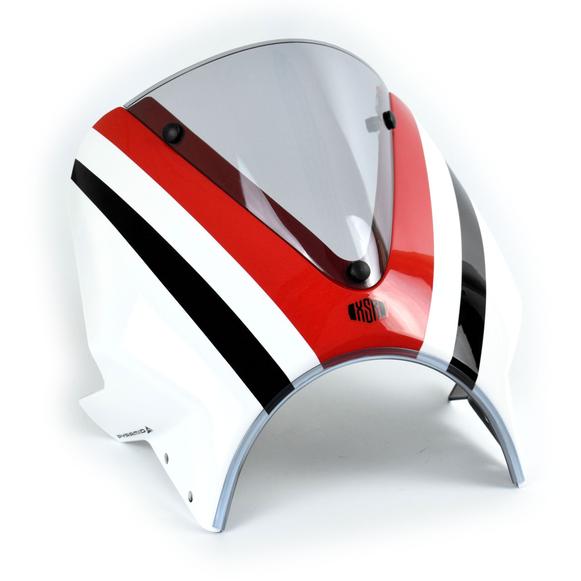 Fly Screen Dynamic White Scheme For Yamaha XSR 900 2020-2021