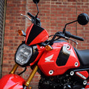 Fly Screen Gayety Red & Gloss Black For Honda MSX 125 2021-Current