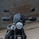 Fly Screen Gloss Black For Moto Guzzi V7 Stone 2021>2024