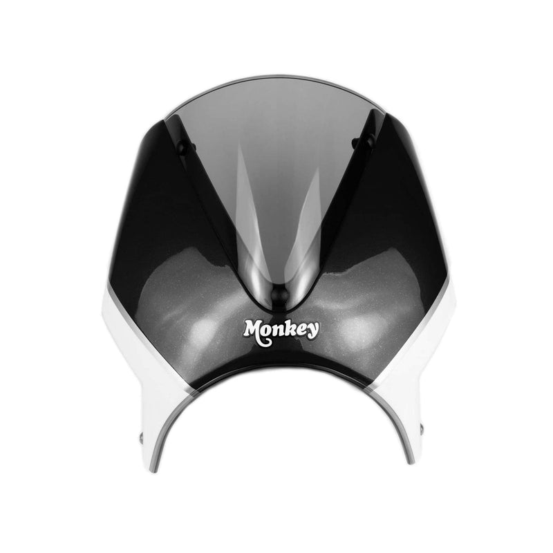 Fly Screen Pearl Shining Black/Ross White For Honda Monkey 125 2018-2020