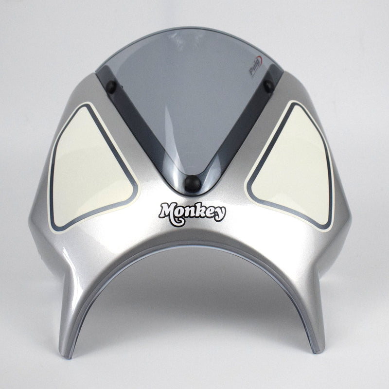 Fly Screen Silver/White For Honda Monkey 125 2022-Current