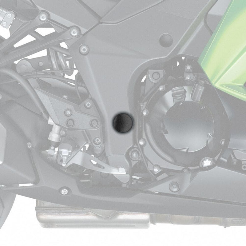 Frame End Caps Matt Black For Kawasaki Versys 1000 SE 2019-Current