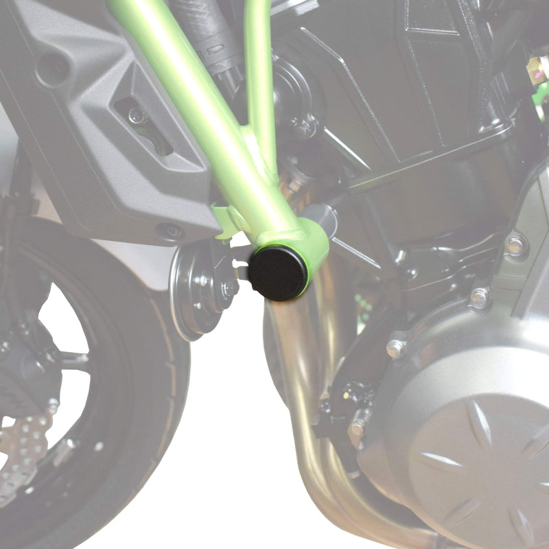 Frame End Caps Matt Black For Kawasaki Ninja 650 2017-Current