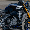Front Infill Panels Midnight Black (USA: Raven Black) For Yamaha MT-09 2021>Current