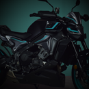 Front Infill Panels Midnight Black (USA: Raven Black) For Yamaha MT-09 2021>Current