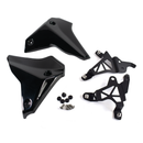Front Infill Panels Midnight Black (USA: Raven Black) For Yamaha MT-09 2021>Current