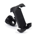 Handlebar Mounted Phone Holder With Vibration Dampener