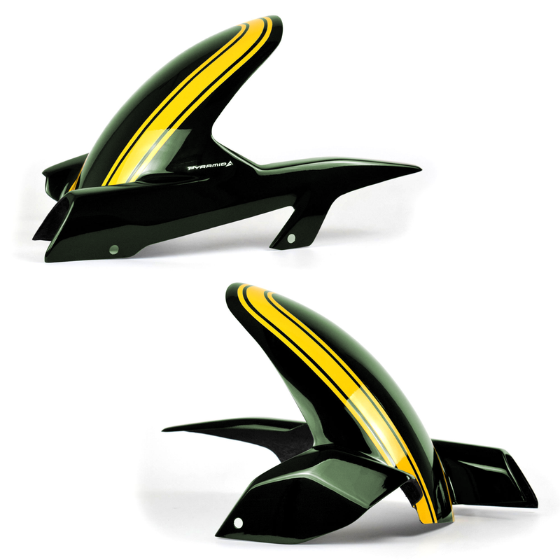 Hugger Candy Green/Metallic Yellow For Kawasaki Z 900 RS 2024-Current
