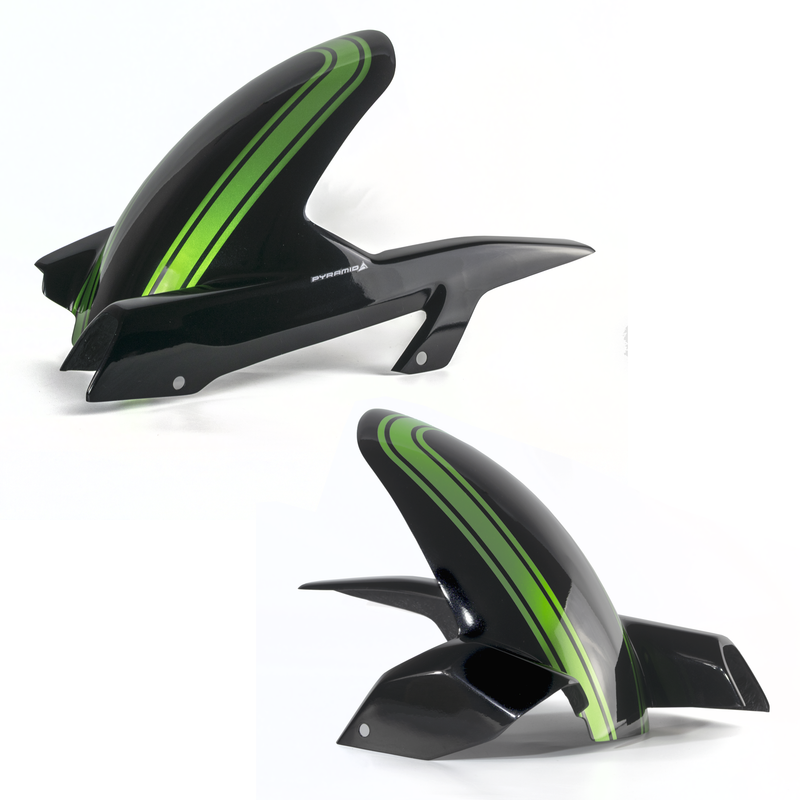 Hugger Diablo Black/Green Scheme For Kawasaki Z 900 RS 2025>Current