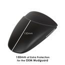 Hugger Extension Matt Black For KTM 125 Duke 2024>Current