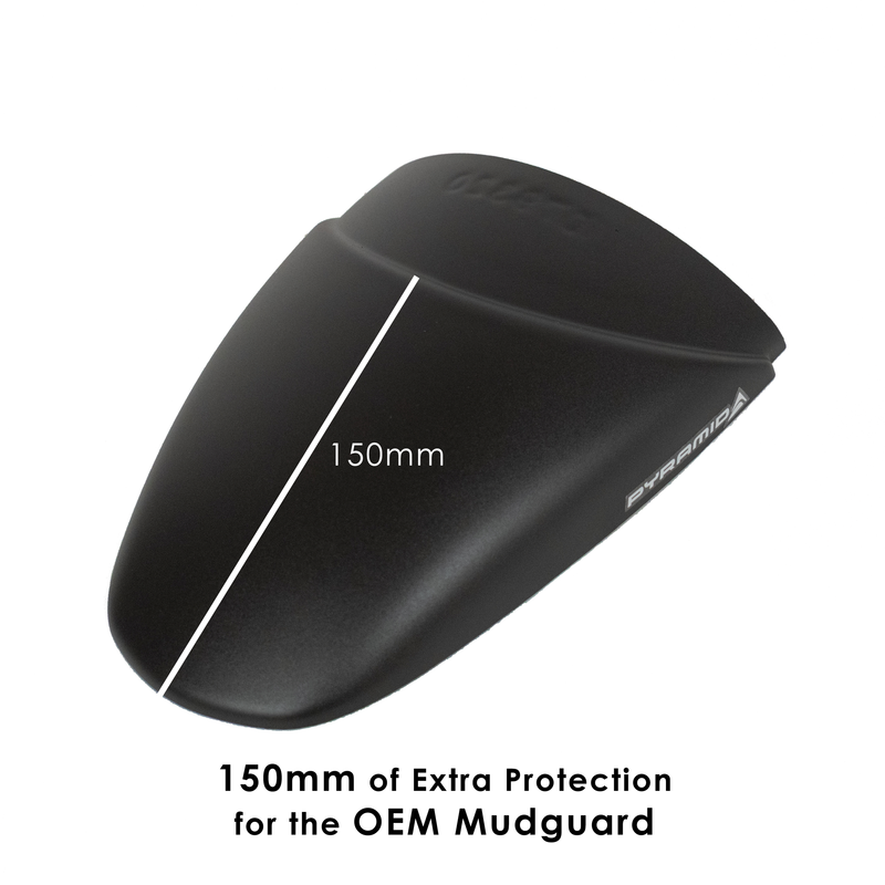 Hugger Extension Matt Black For KTM 125 Duke 2024>Current