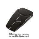 Hugger Extension Matt Black For KTM 990 Duke 2024>Current