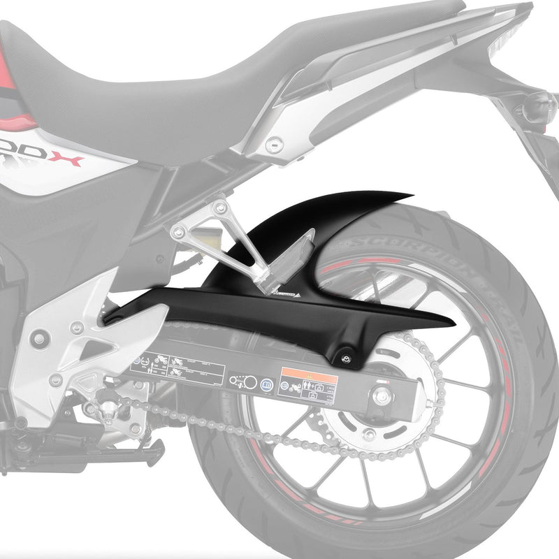 Hugger Gloss Black For Honda CB 500 F 2019-2021