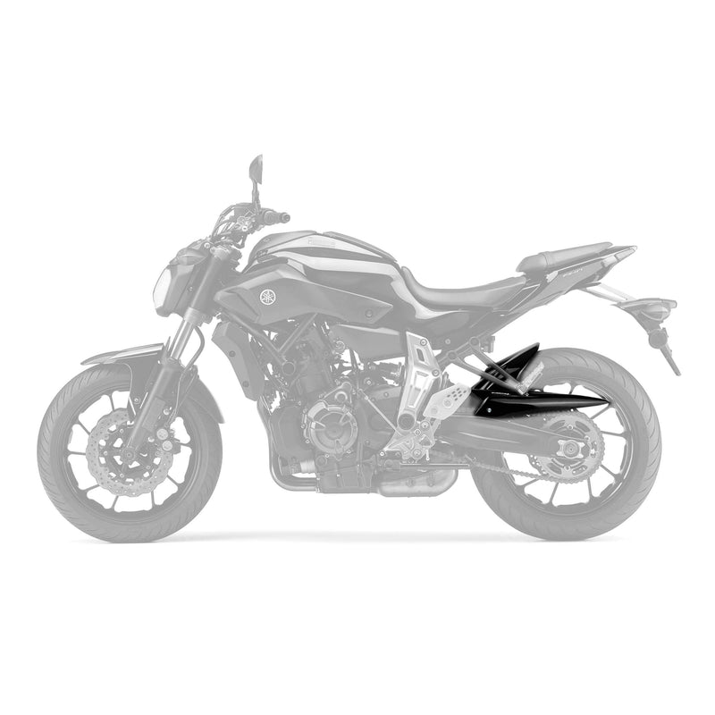 Hugger Matt Black For Yamaha MT-07 2013-Current