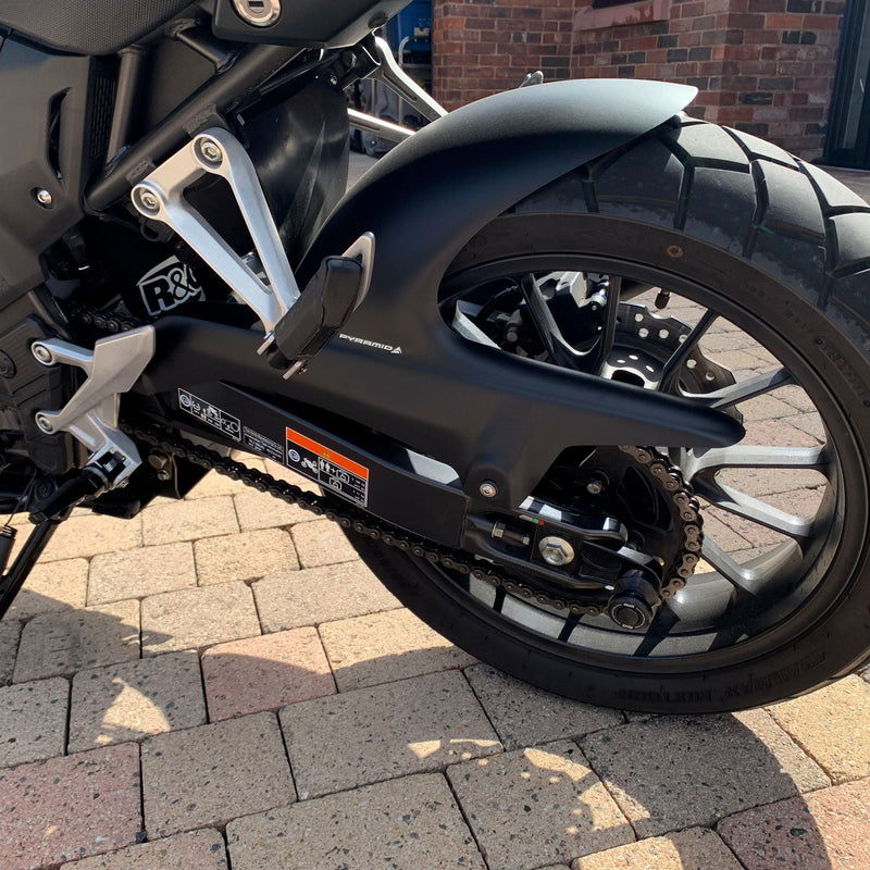 Hugger Matt Black For Honda NX 500 2024>Current