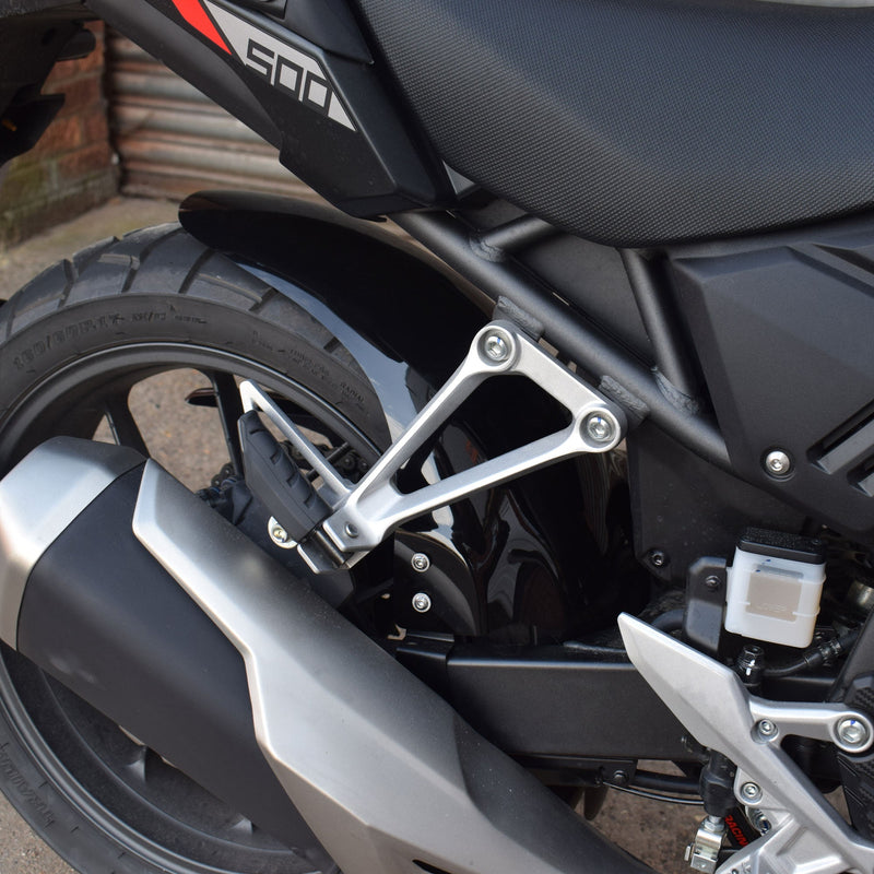 Hugger Matt Black For Honda NX 500 2024>Current