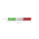 Italian Flag Decal
