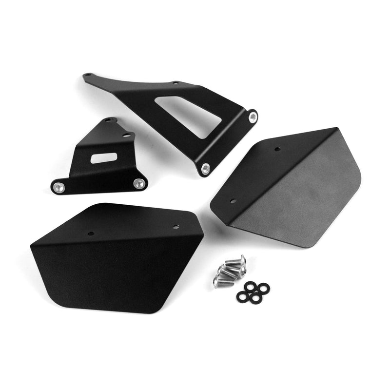 Lower Deflectors Matt Black For Triumph Tiger 1200 GT 2022-Current