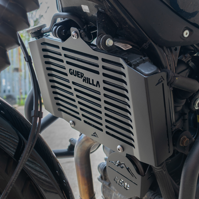 Radiator Guard Matt Black For Royal Enfield Guerrilla 450 2024>