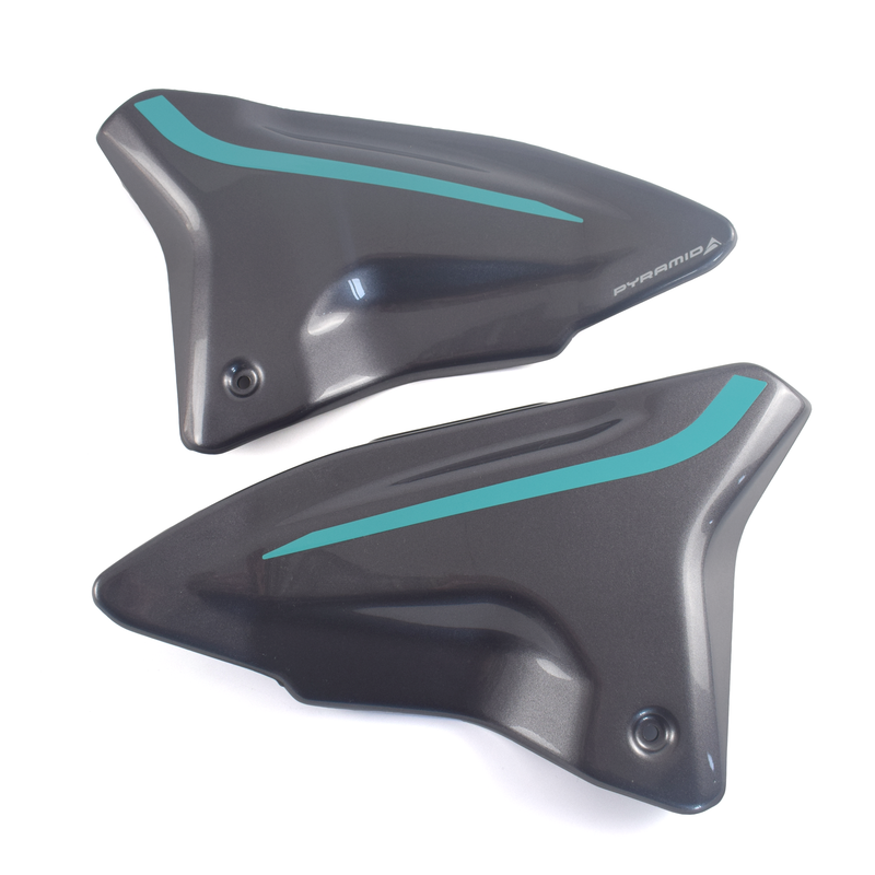 Rear Infill Panels Midnight Cyan For Yamaha MT-09 2024-Current