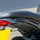 Rear Peg Blanking Blocks Matt Black For Triumph Speed 400 2024>Current