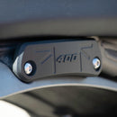 Rear Peg Blanking Blocks Matt Black For Triumph Speed 400 2024>Current