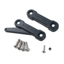 Rear Peg Blanking Blocks Matt Black For Yamaha MT-07 2025>Current