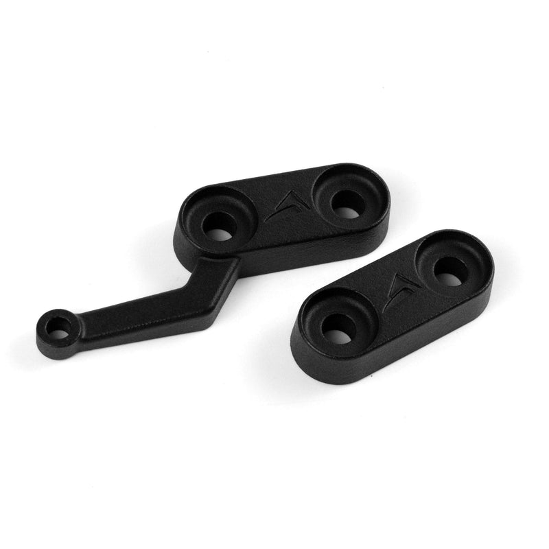 Rear Peg Blanking Blocks Matt Black For Yamaha MT-09 2021-2023