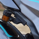 Rear Peg Blanking Blocks Matt Black For Yamaha MT-09 inc SP 2024>Current