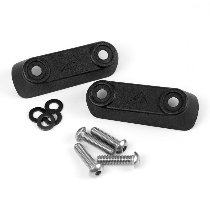 Rear Peg Blanking Blocks Matt Black For Yamaha MT-10 2016-Current