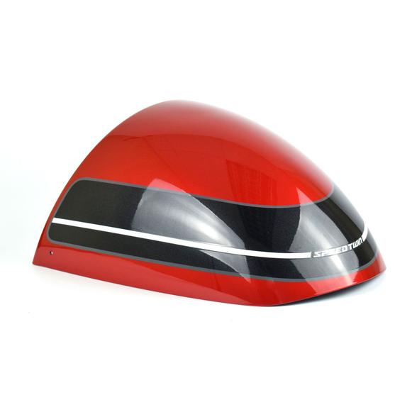 Seat Cowl Korosi Red & Storm Grey For Triumph Speed Twin 1200 2019-Current